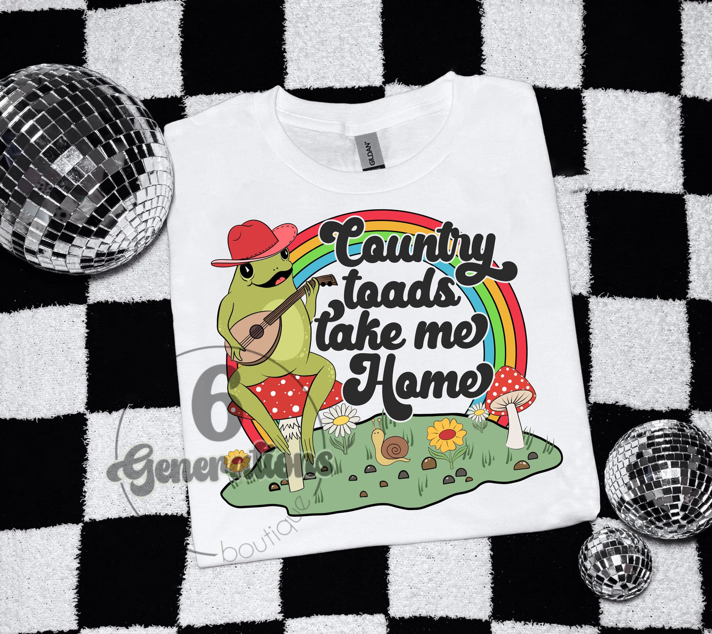 Country Toad Take Me Home Tee