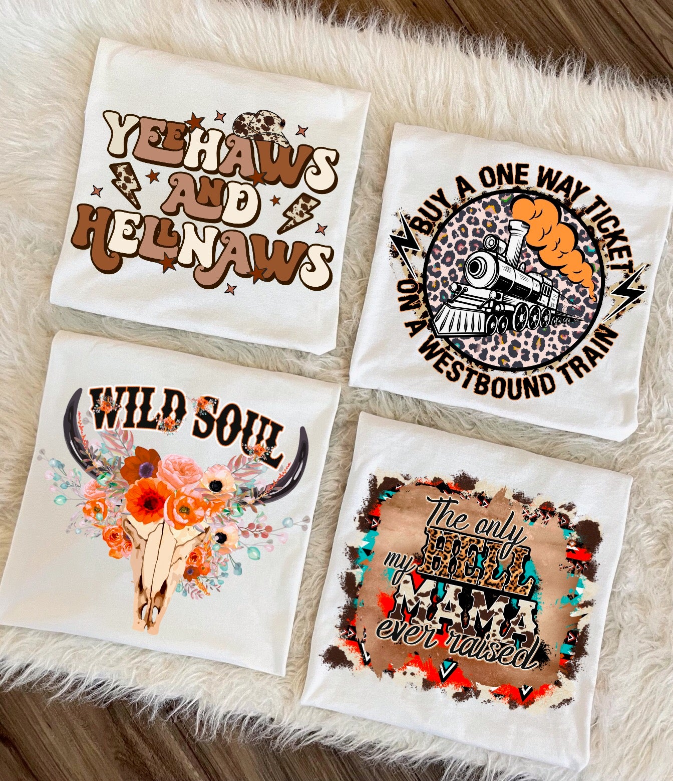 ADULT Western Tees