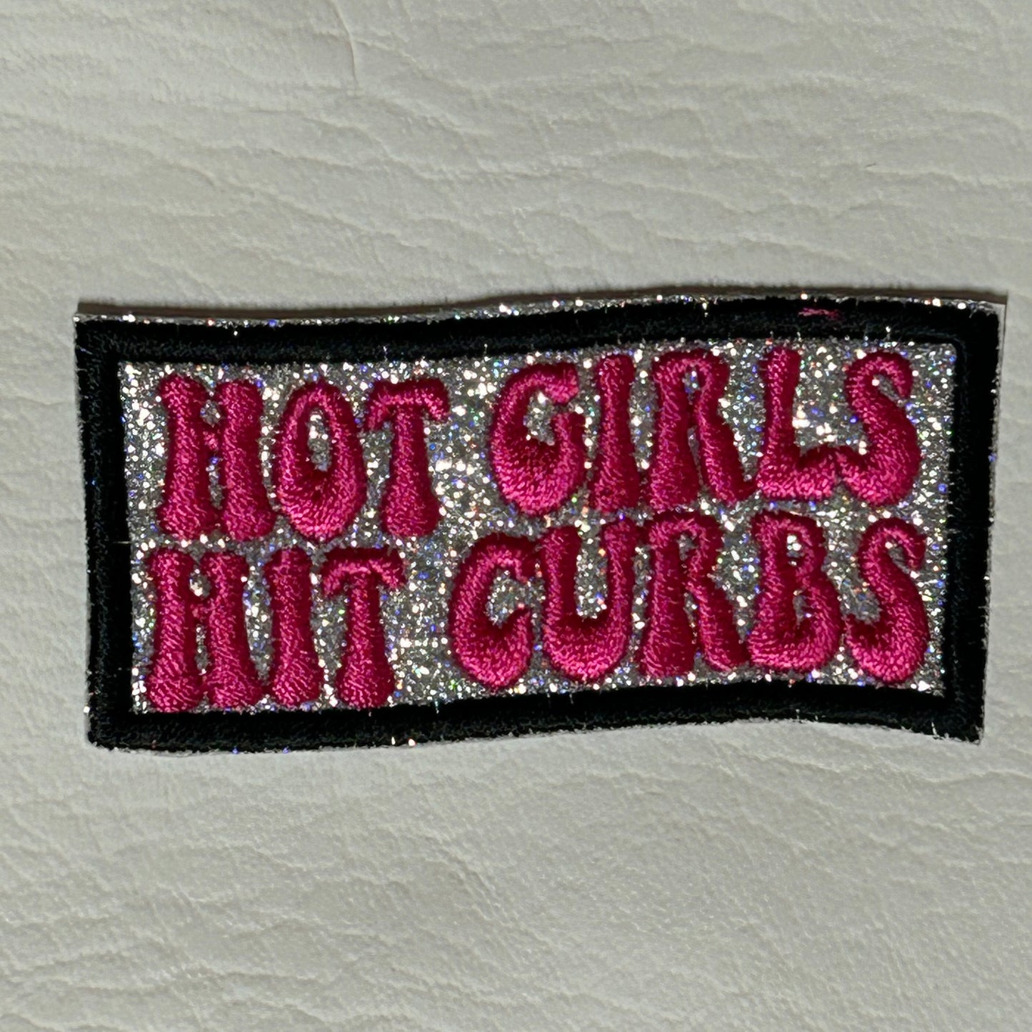 Hot Girls Hit Curbs Hat Patch