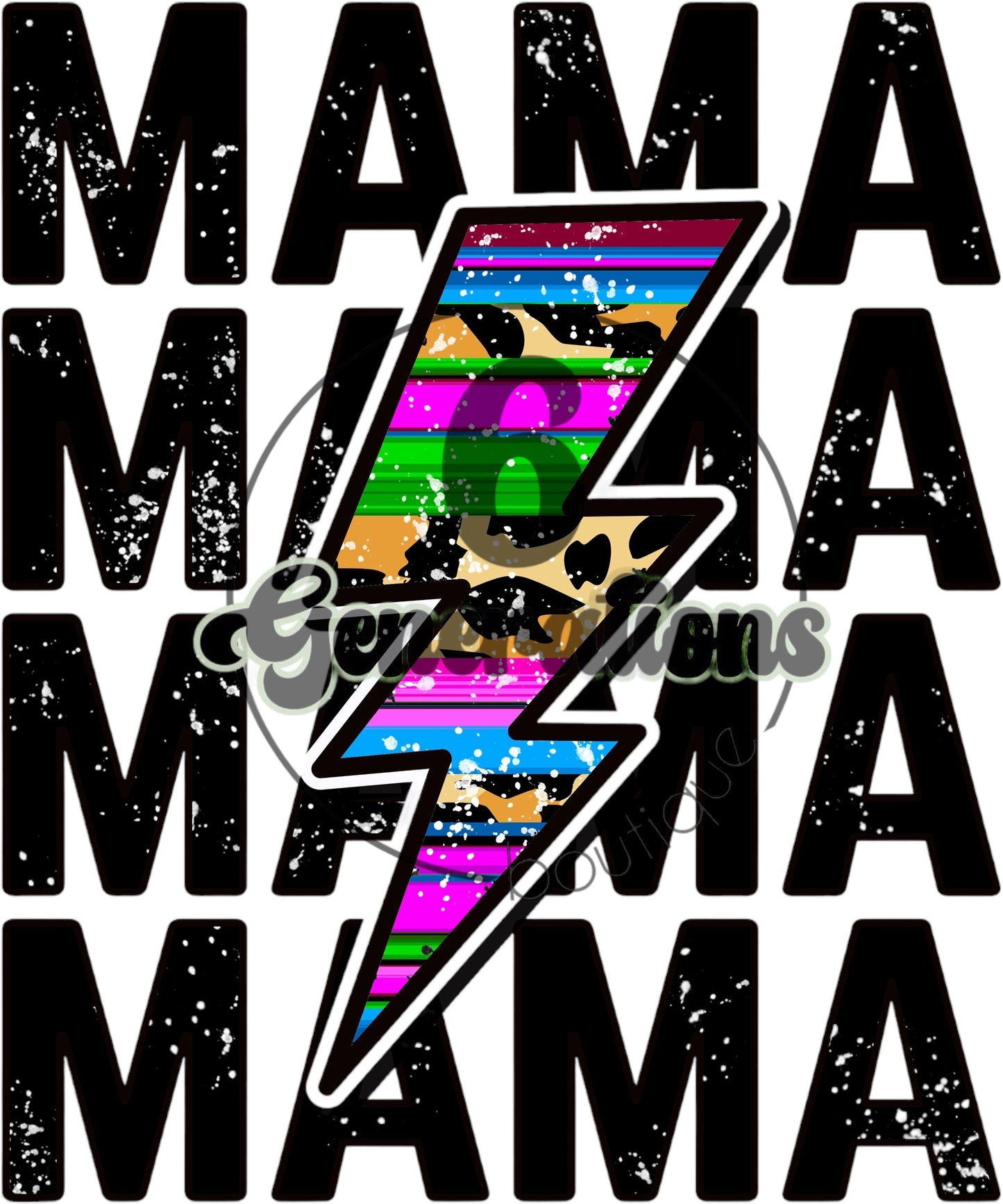 Aztec Mama DTF Print