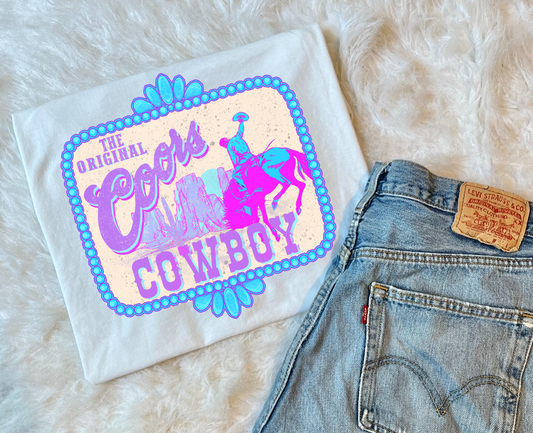 Neon Cowboy Tee