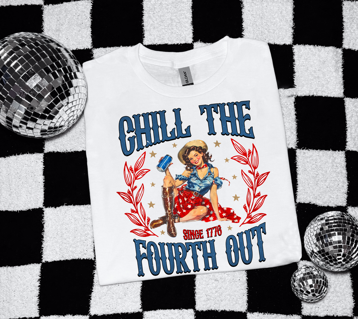 Chill The Fourth Out Tee