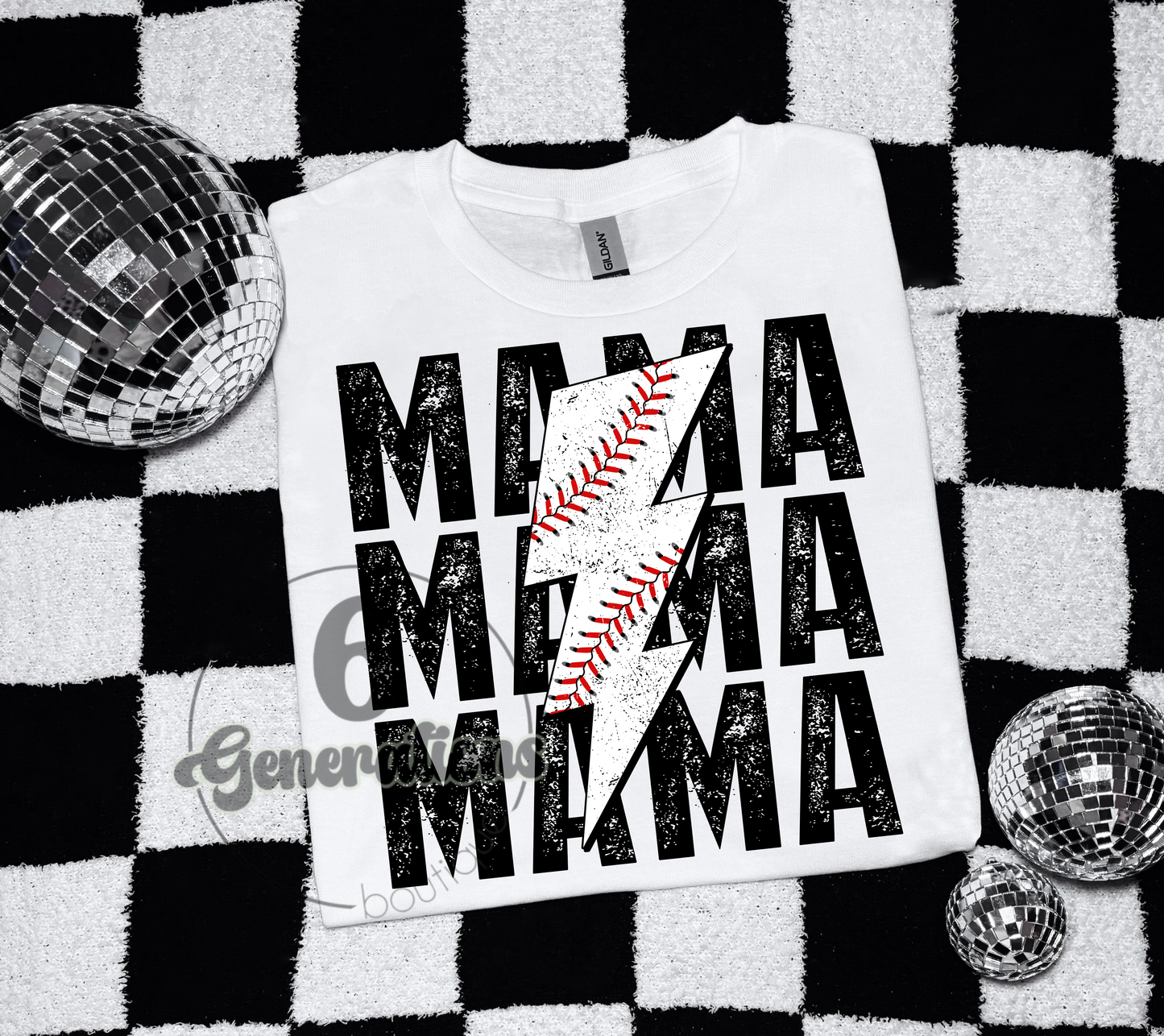 Baseball Mama Tee