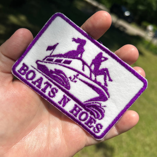 Boats & Hoes Hat Patch