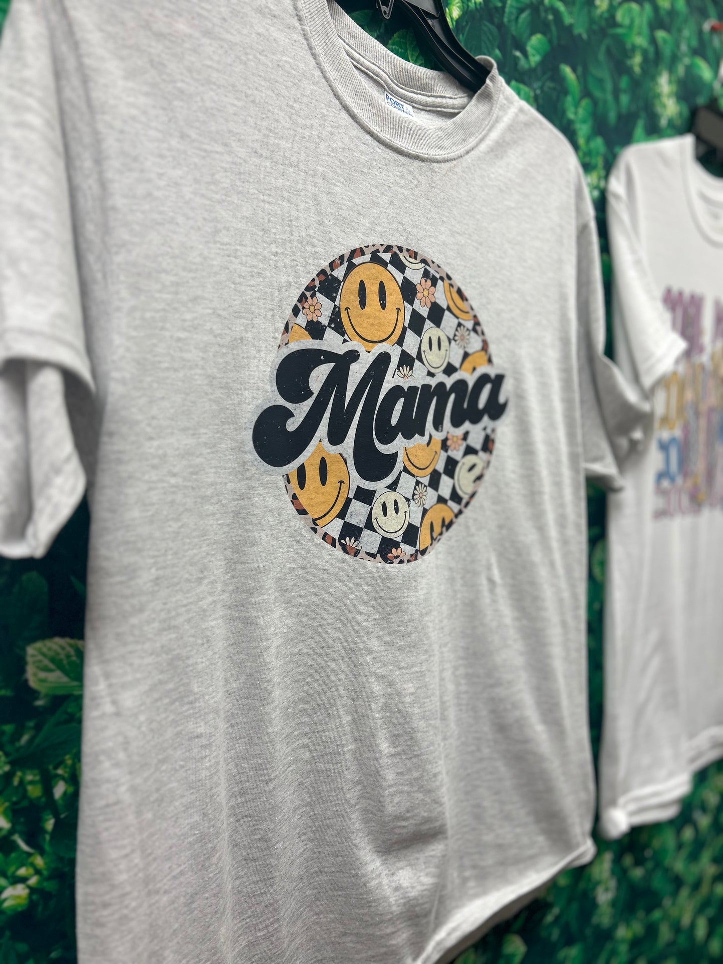 Mama Checkered Tee M