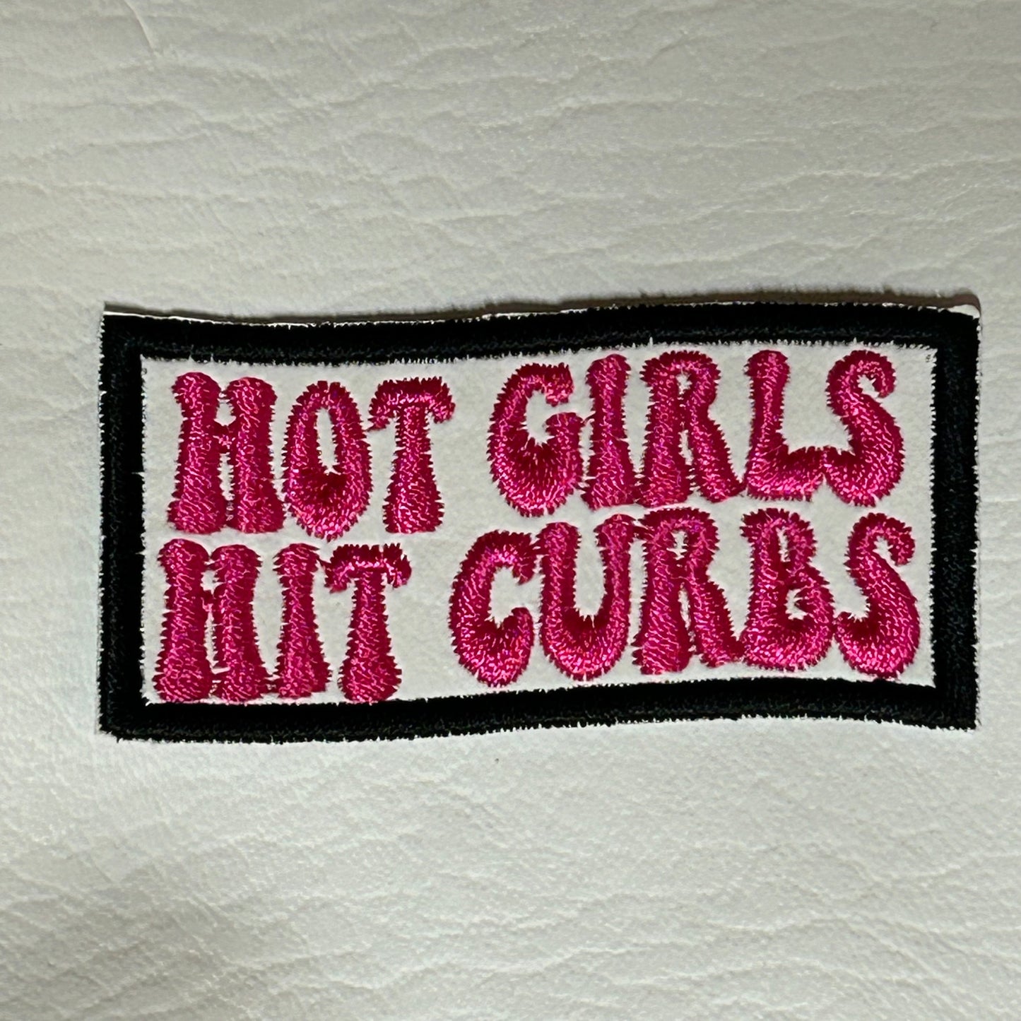 Hot Girls Hit Curbs Hat Patch