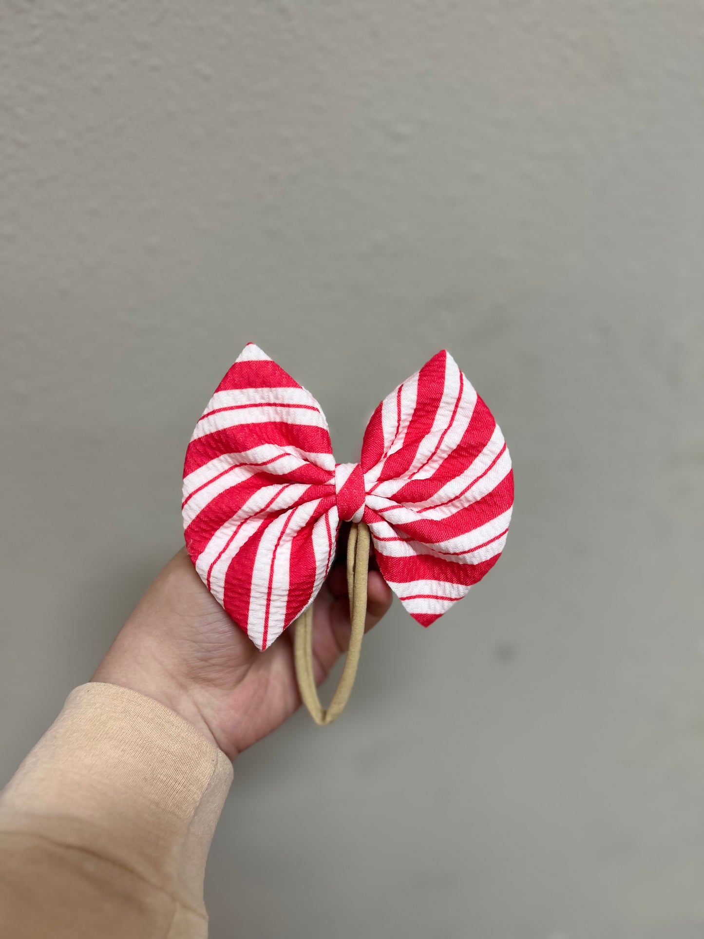 Candy Cane Striped Nylon