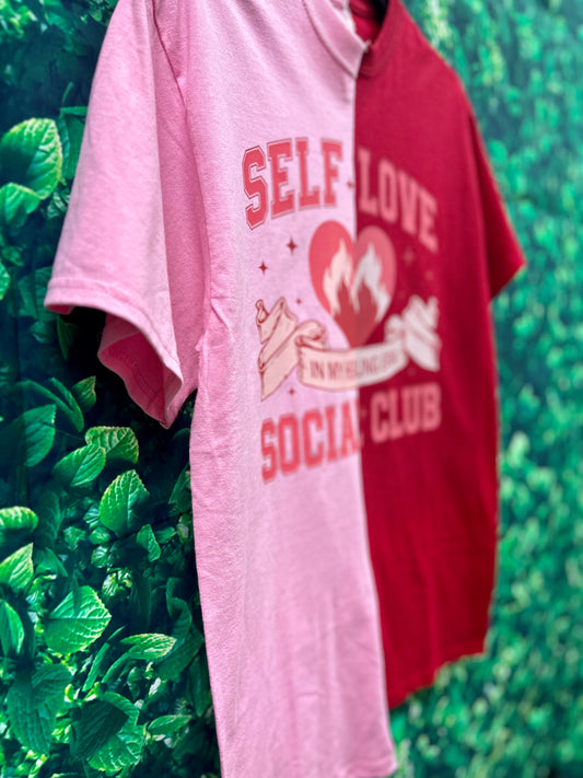 Self Love Split Tee