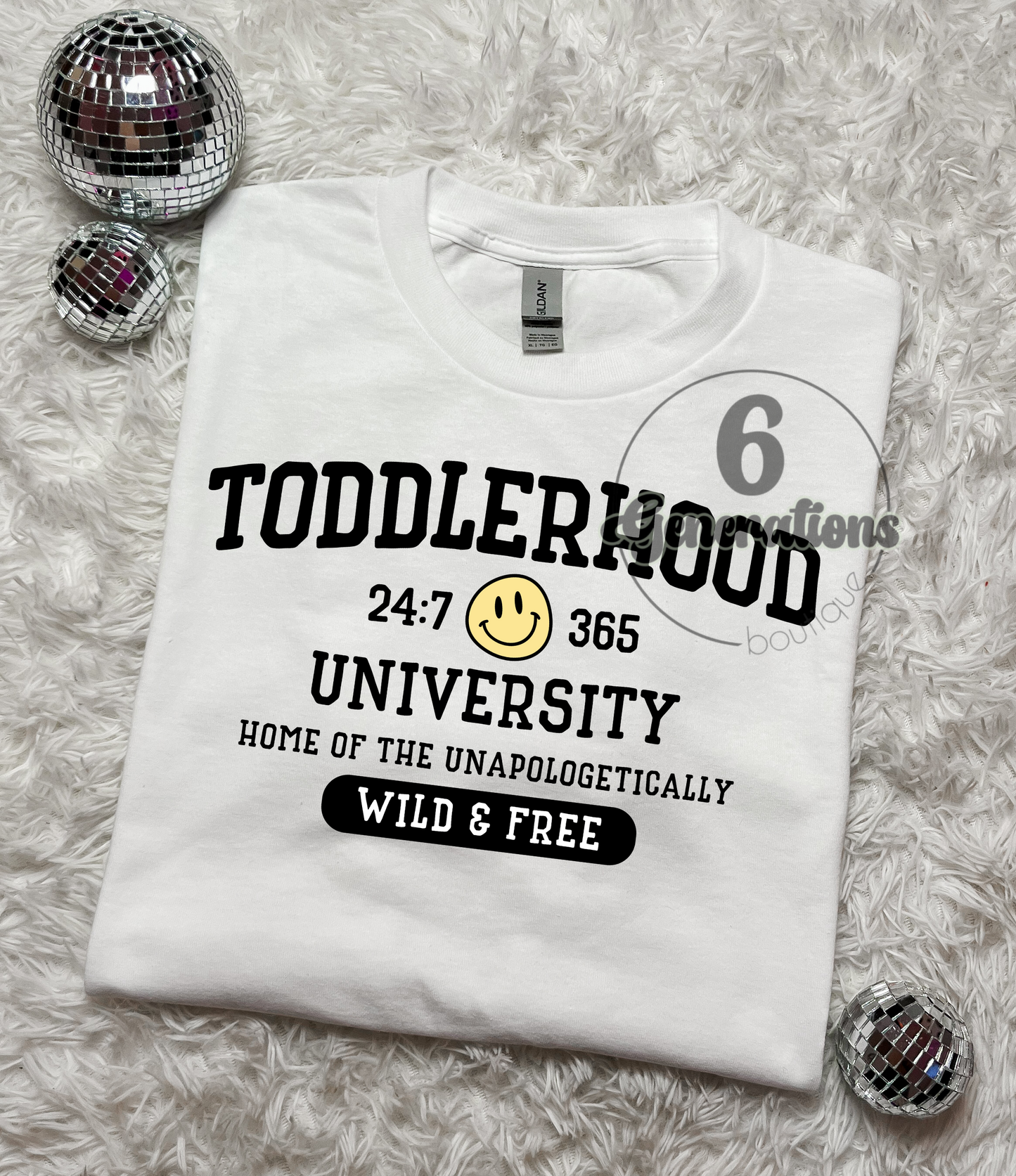 Toddlerhood University Tee