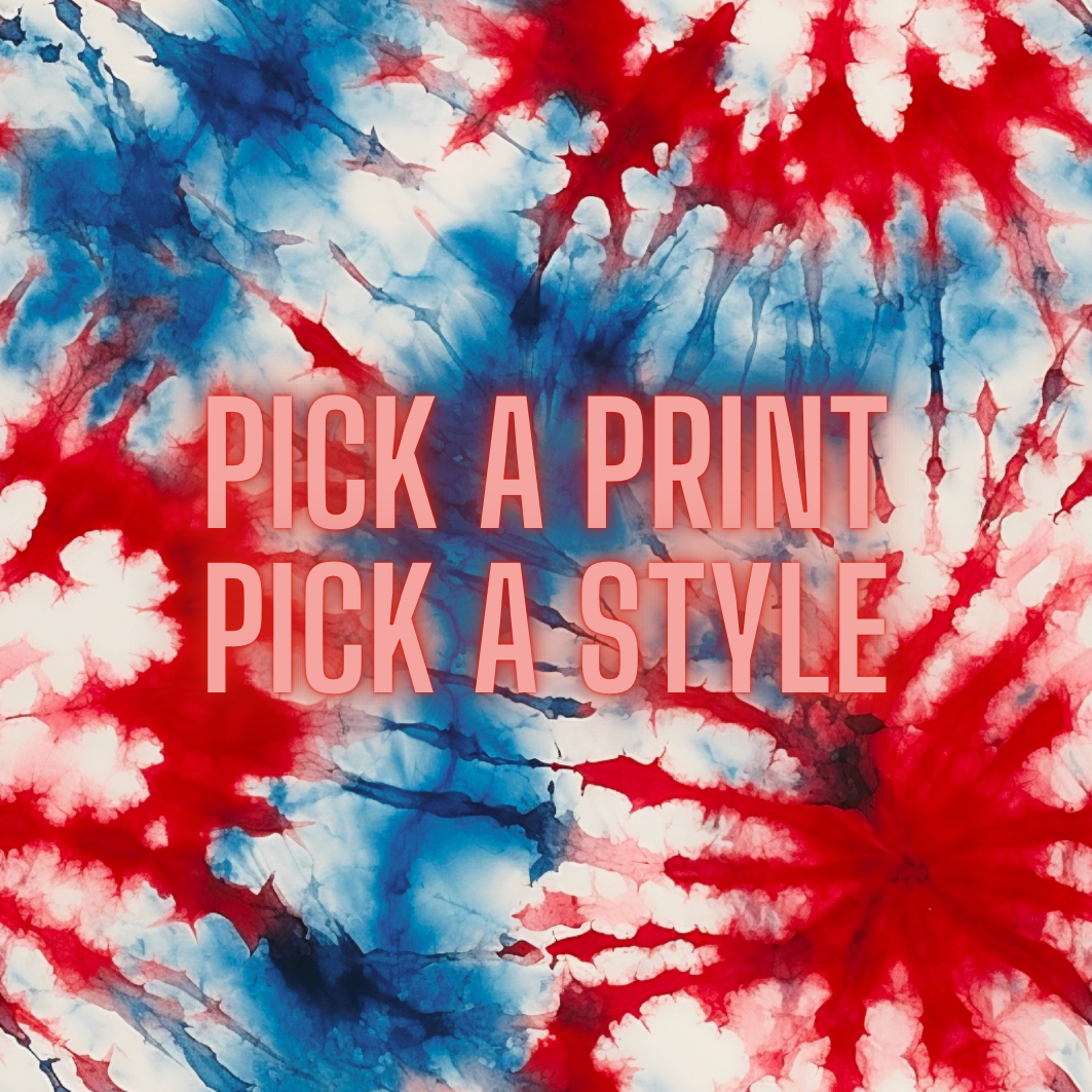 Tie Dye FOJ Print