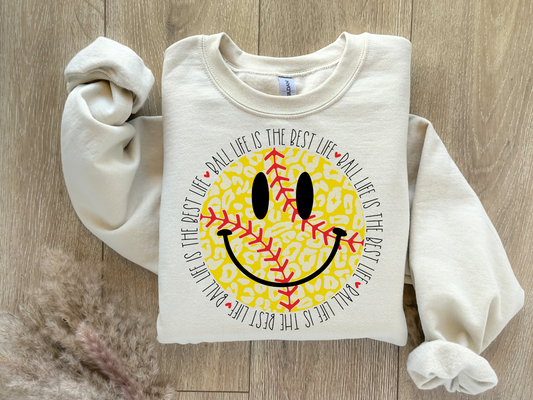 Softball Life Is The Best Life Sweatshirt