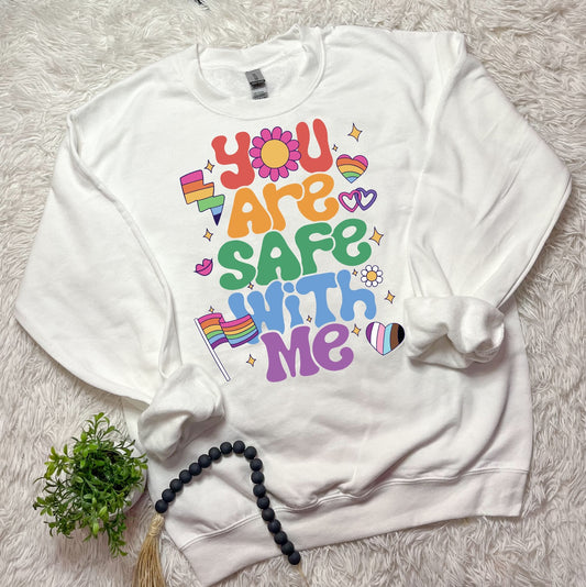 You Are Safe With Me Tee